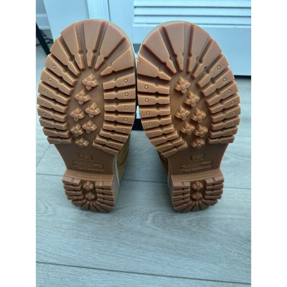 Timberland PRO Men's Direct Attach 8 Inch Soft Toe Waterproof boots wheat sz 12 - Picture 5 of 7